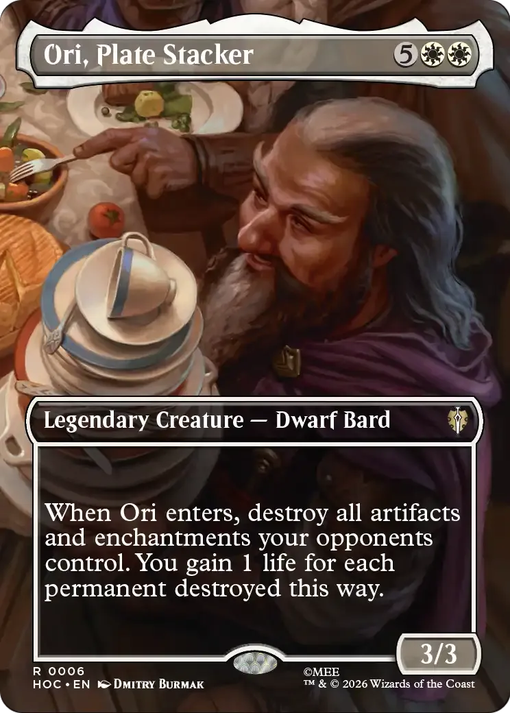 Ori, empileur d'assiettes — The Hobbit Eternal — Magic: The Gathering