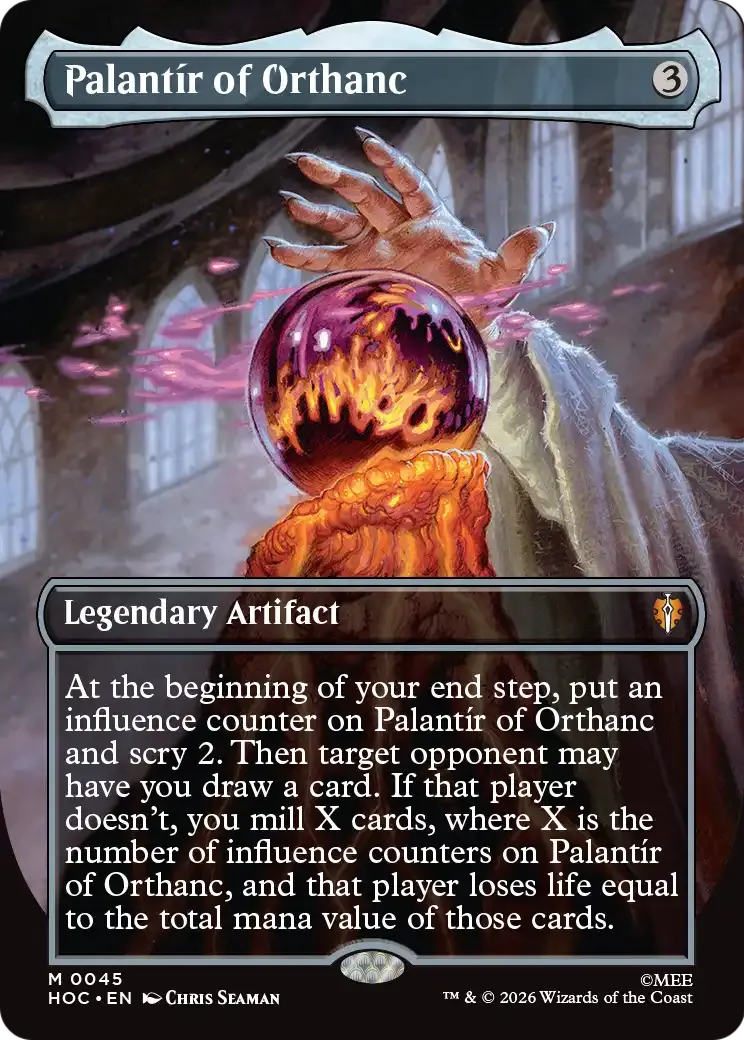 Palantír d'Orthanc — The Hobbit Eternal — Magic: The Gathering