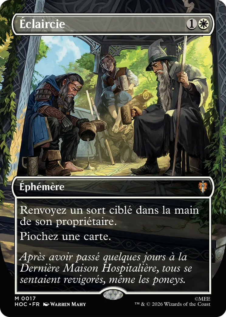 Éclaircie — The Hobbit Eternal — Magic: The Gathering