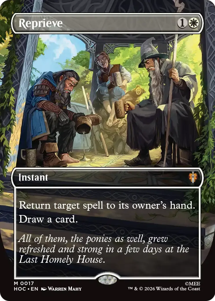 Reprieve — The Hobbit Eternal — Magic: The Gathering