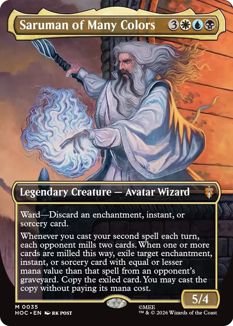 Saruman of Many Colors — The Hobbit Eternal — Magic: The Gathering