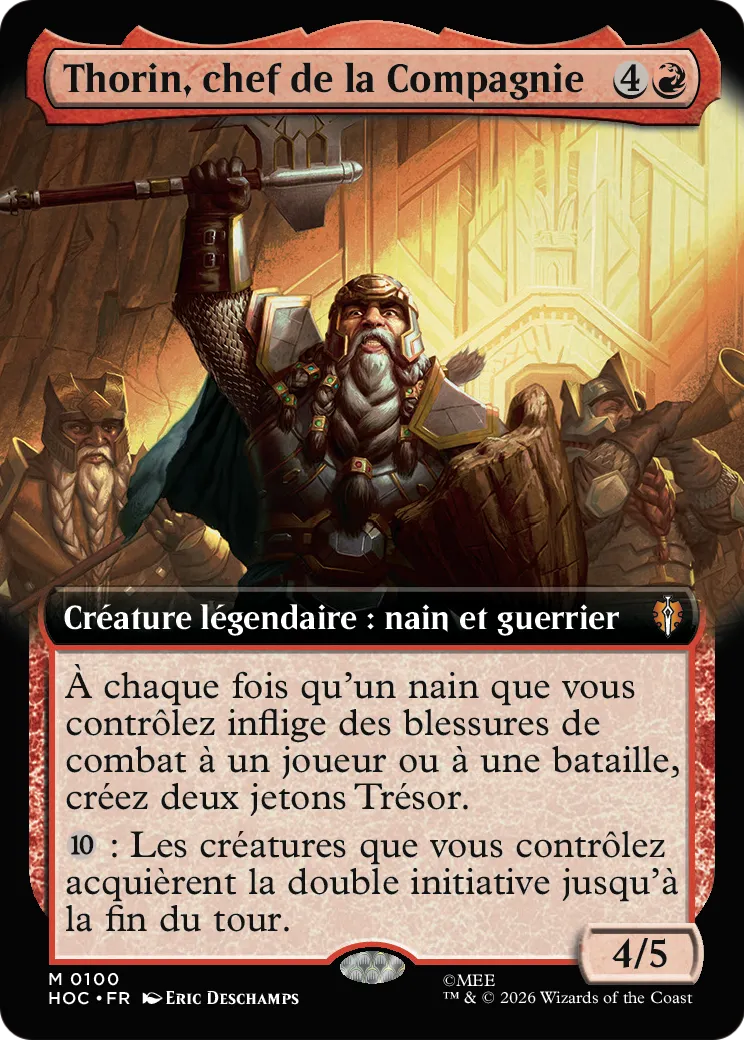 Thorin, chef de la Compagnie — The Hobbit Eternal — Magic: The Gathering