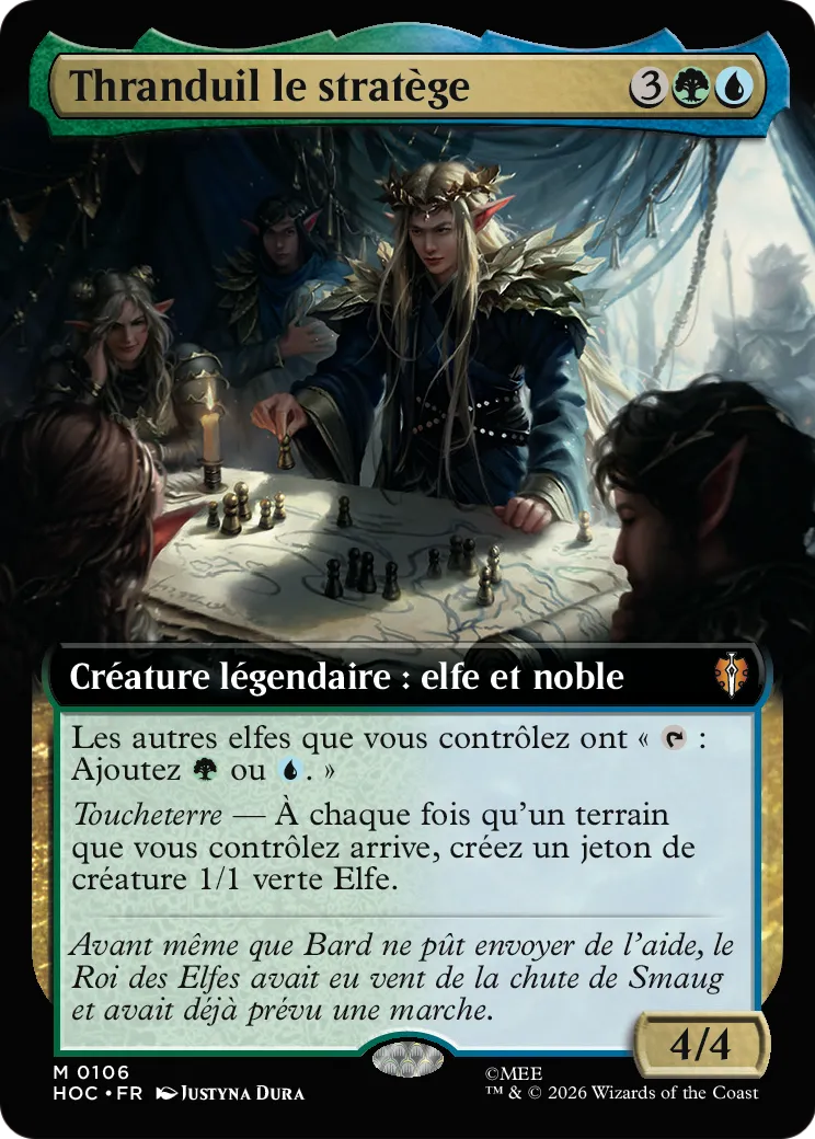 Thranduil le stratège — The Hobbit Eternal — Magic: The Gathering