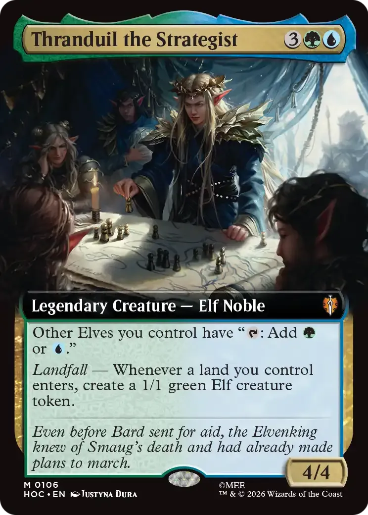 Thranduil le stratège — The Hobbit Eternal — Magic: The Gathering