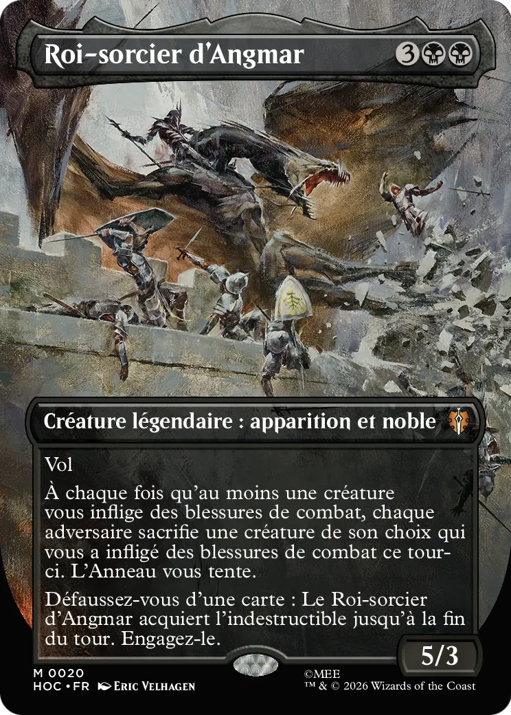 Roi-sorcier d'Angmar — The Hobbit Eternal — Magic: The Gathering
