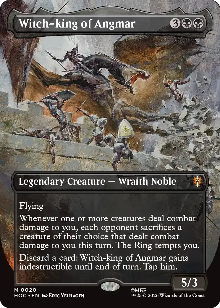Roi-sorcier d'Angmar — The Hobbit Eternal — Magic: The Gathering