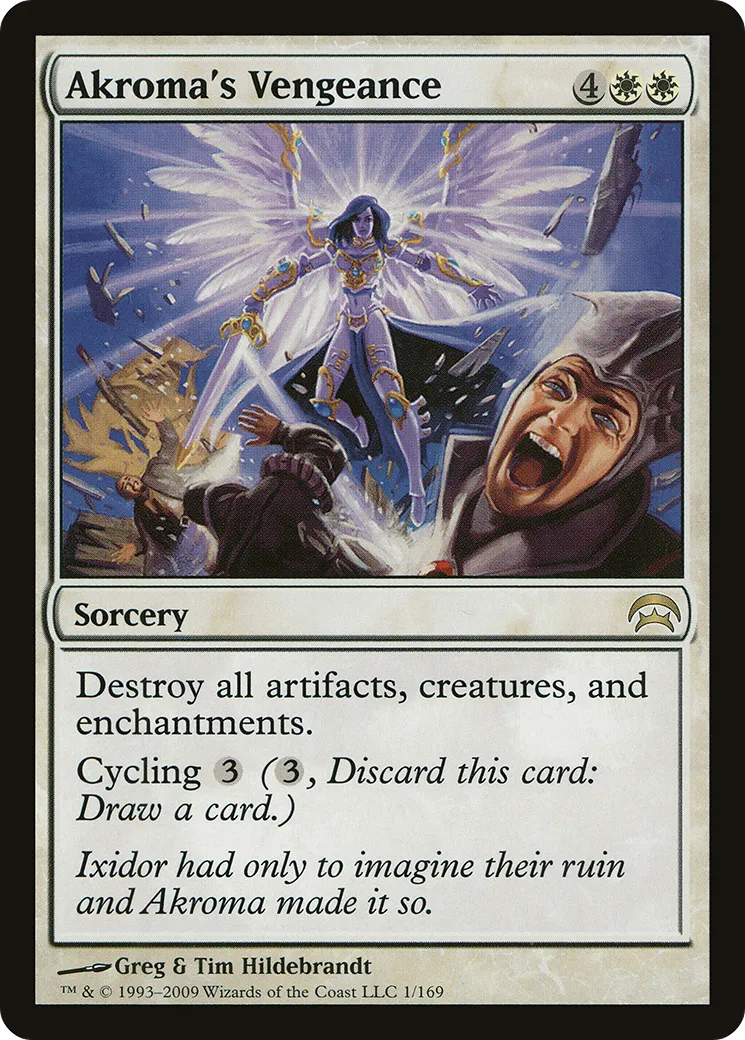 Vengeance selon Akroma — Planechase — Magic: The Gathering