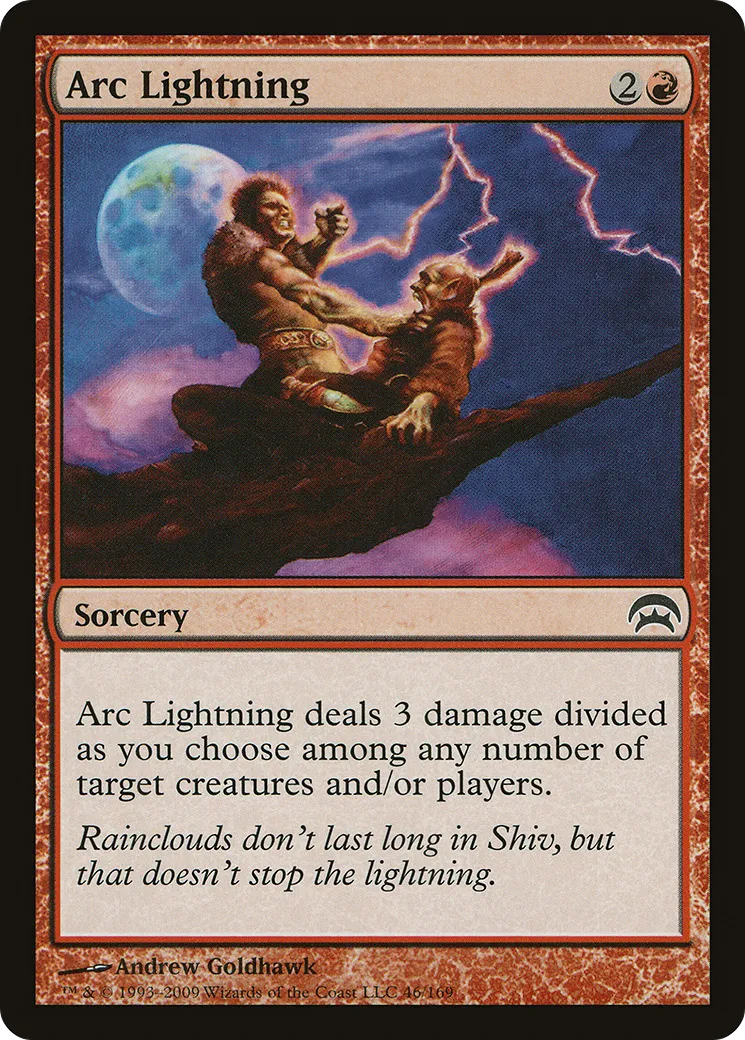 Arc électrique — Planechase — Magic: The Gathering