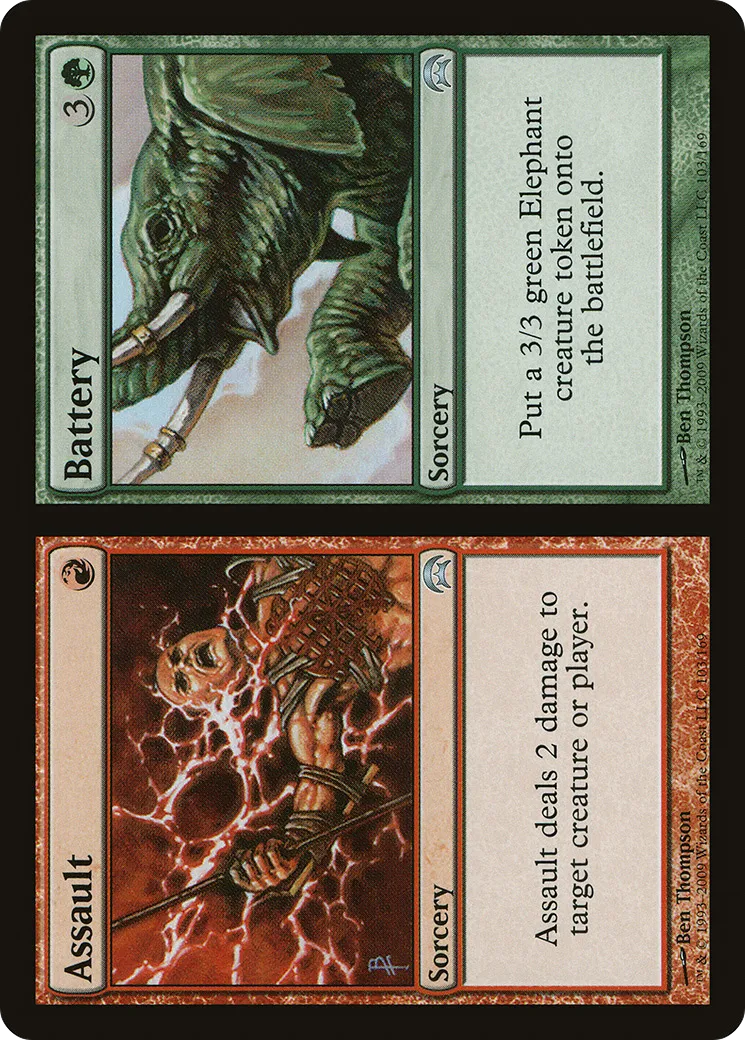Assault // Battery — Planechase — Magic: The Gathering