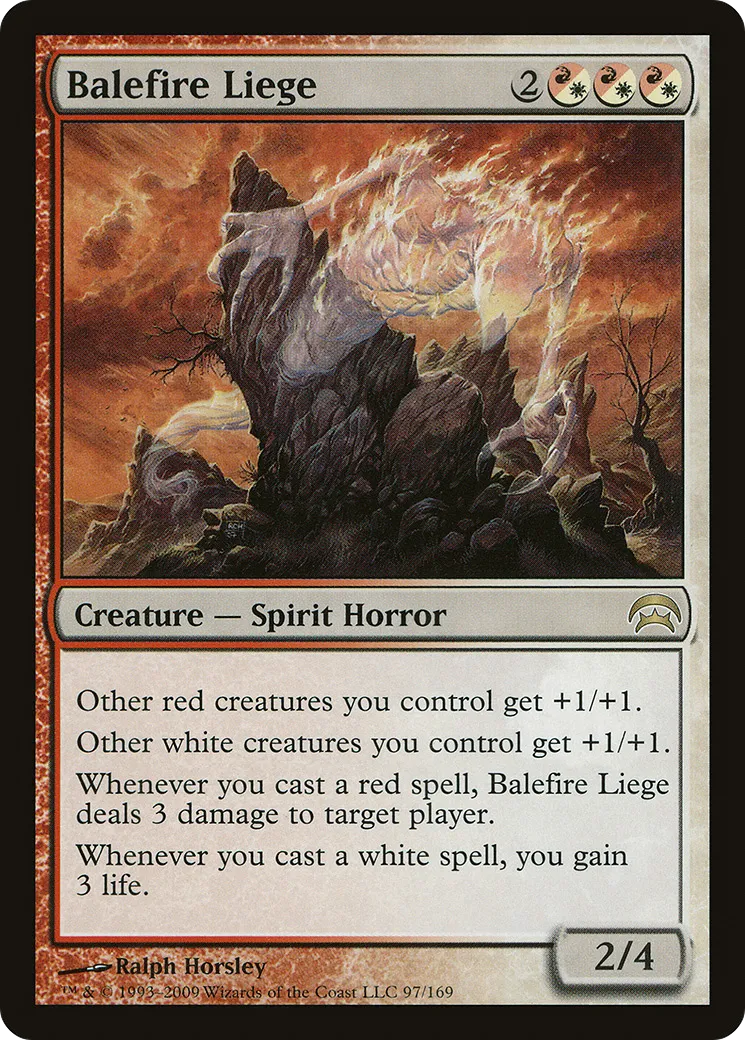 Noble féal du bûcher — Planechase — Magic: The Gathering