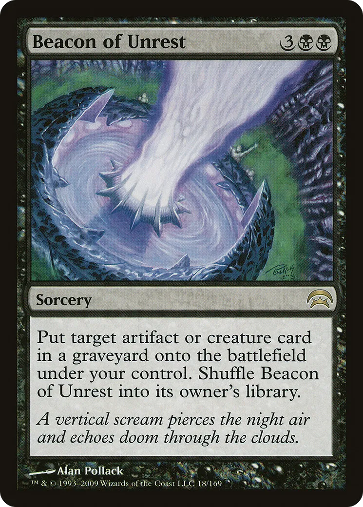 Beacon of Unrest — Planechase — Magic: The Gathering