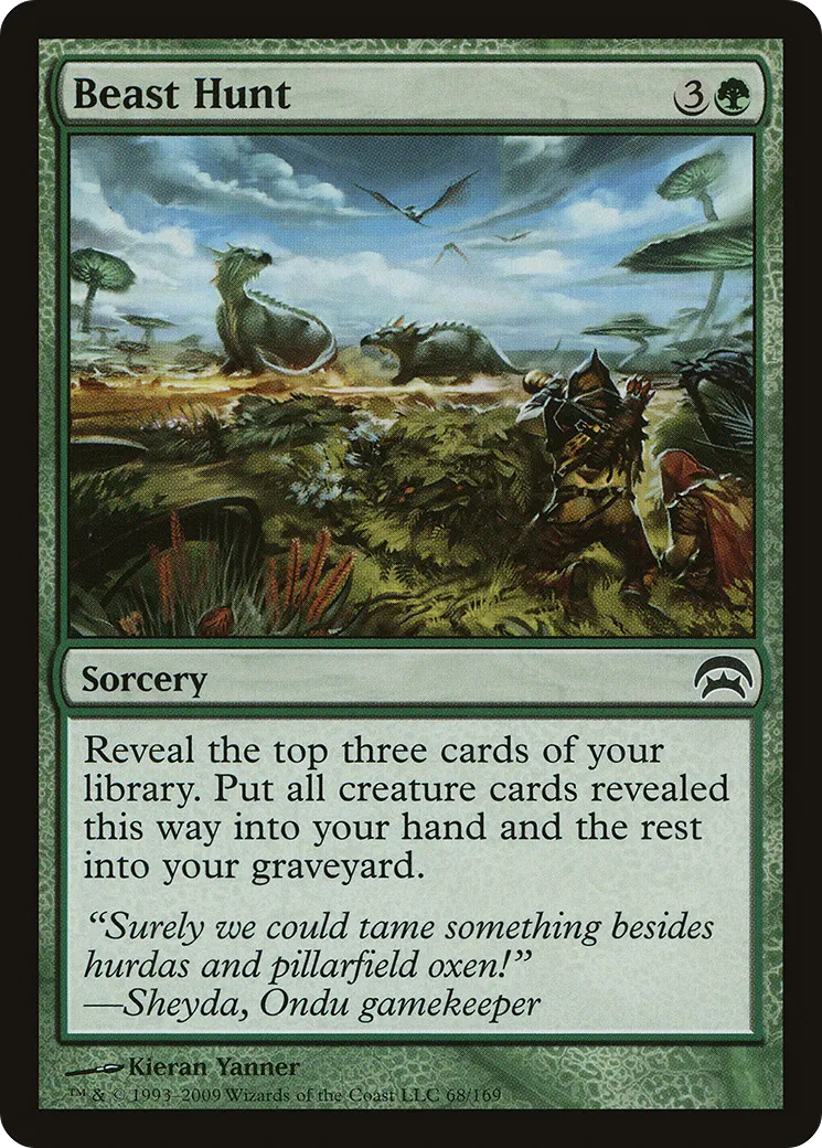 Chasse à la bête — Planechase — Magic: The Gathering