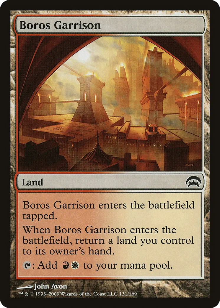 Garnison de Boros — Planechase — Magic: The Gathering