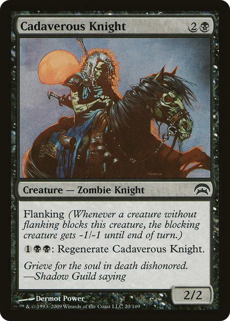 Cadaverous Knight — Planechase — Magic: The Gathering