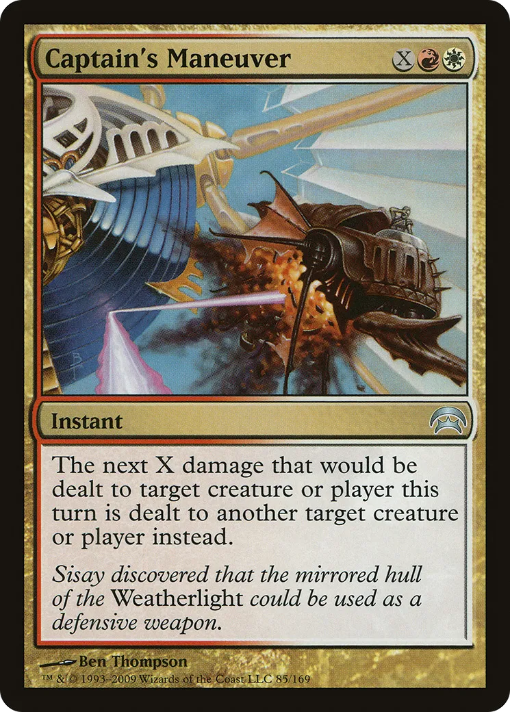 Captain's Maneuver — Planechase — Magic: The Gathering