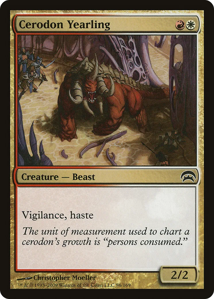 Cerodon Yearling — Planechase — Magic: The Gathering
