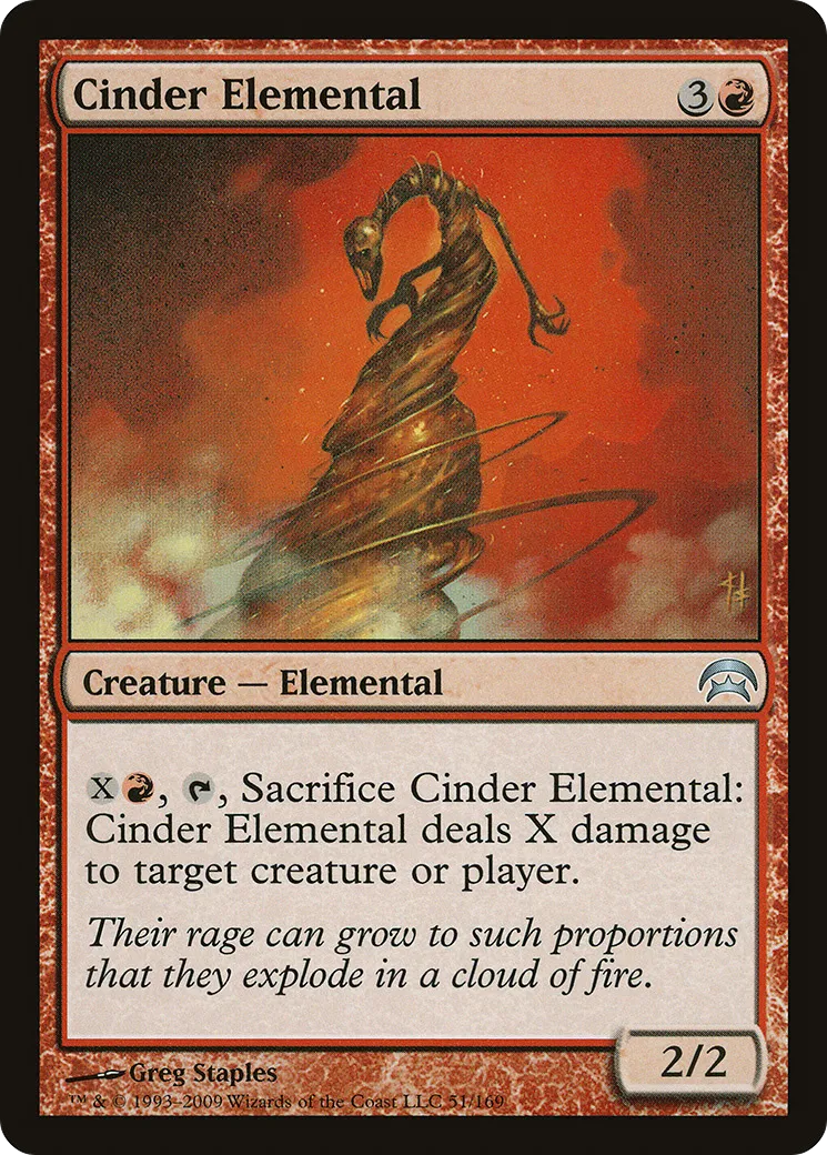 Élémental de scories — Planechase — Magic: The Gathering