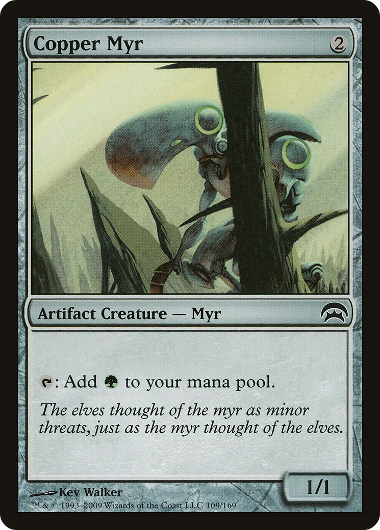 Myr de cuivre — Planechase — Magic: The Gathering