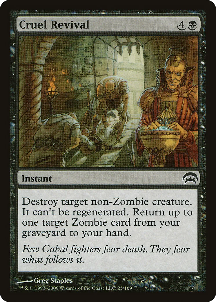 Cruel Revival — Planechase — Magic: The Gathering