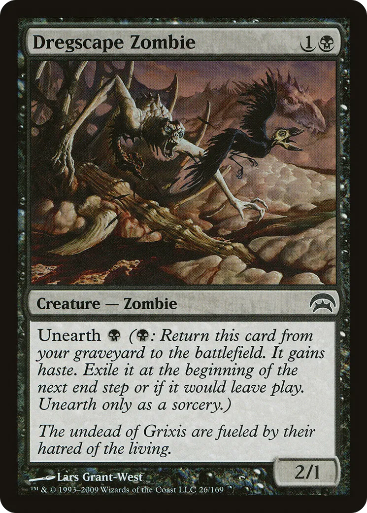 Dregscape Zombie — Planechase — Magic: The Gathering