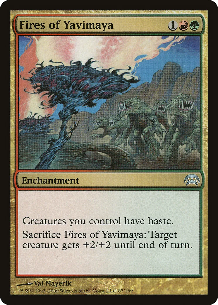 Feux de la Yavimaya — Planechase — Magic: The Gathering