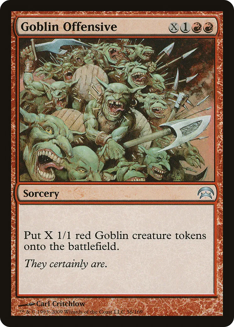Goblin Offensive — Planechase — Magic: The Gathering