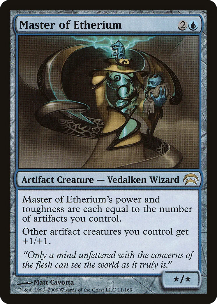 Master of Etherium from Planechase - Magic: The Gathering