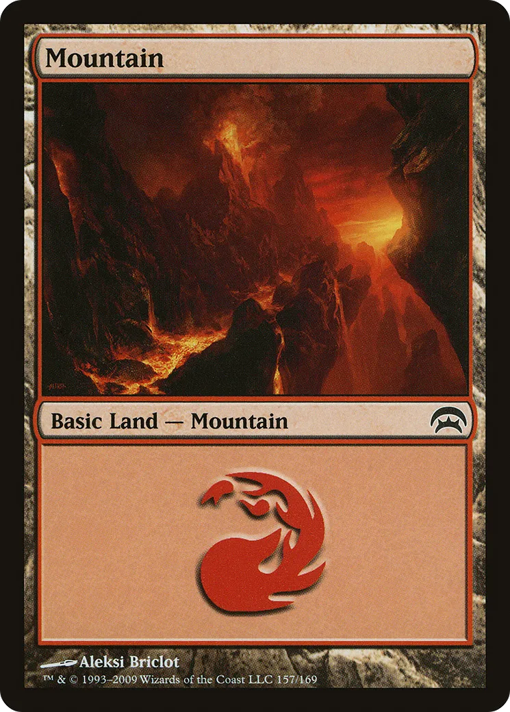 Montagne — Planechase — Magic: The Gathering