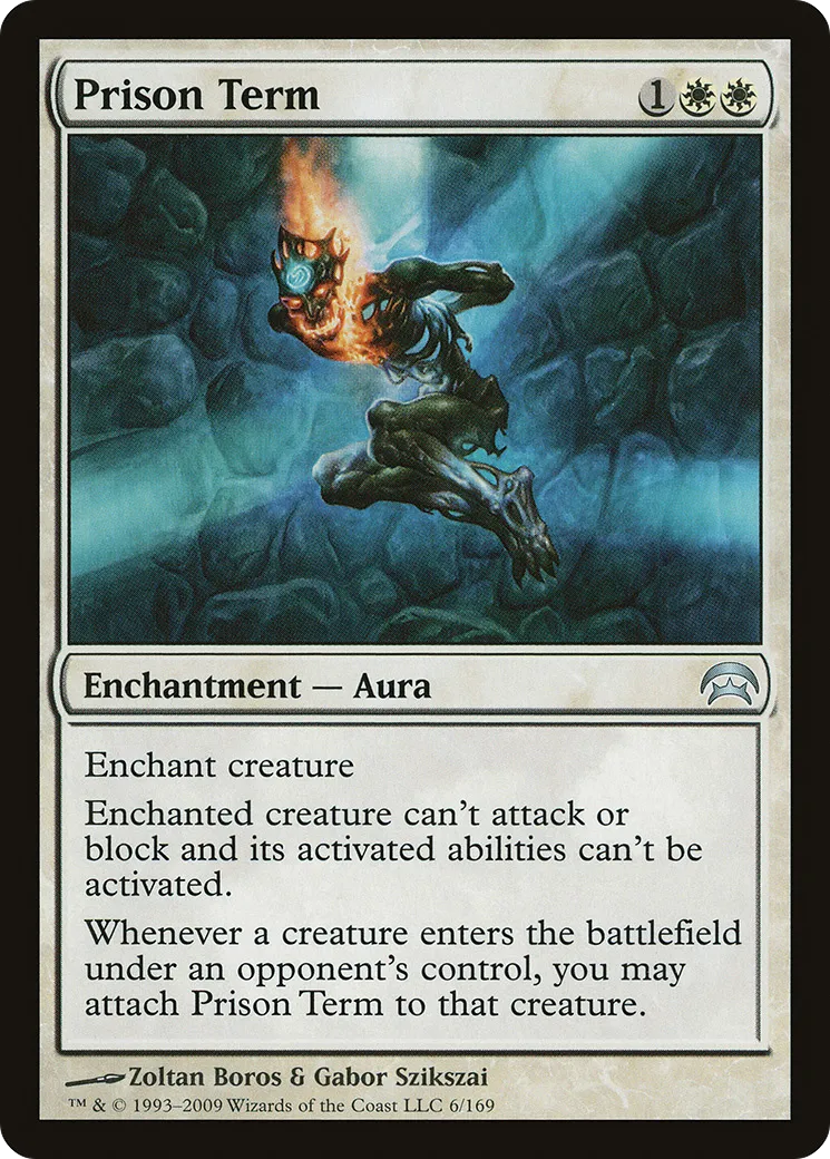 Peine de prison — Planechase — Magic: The Gathering