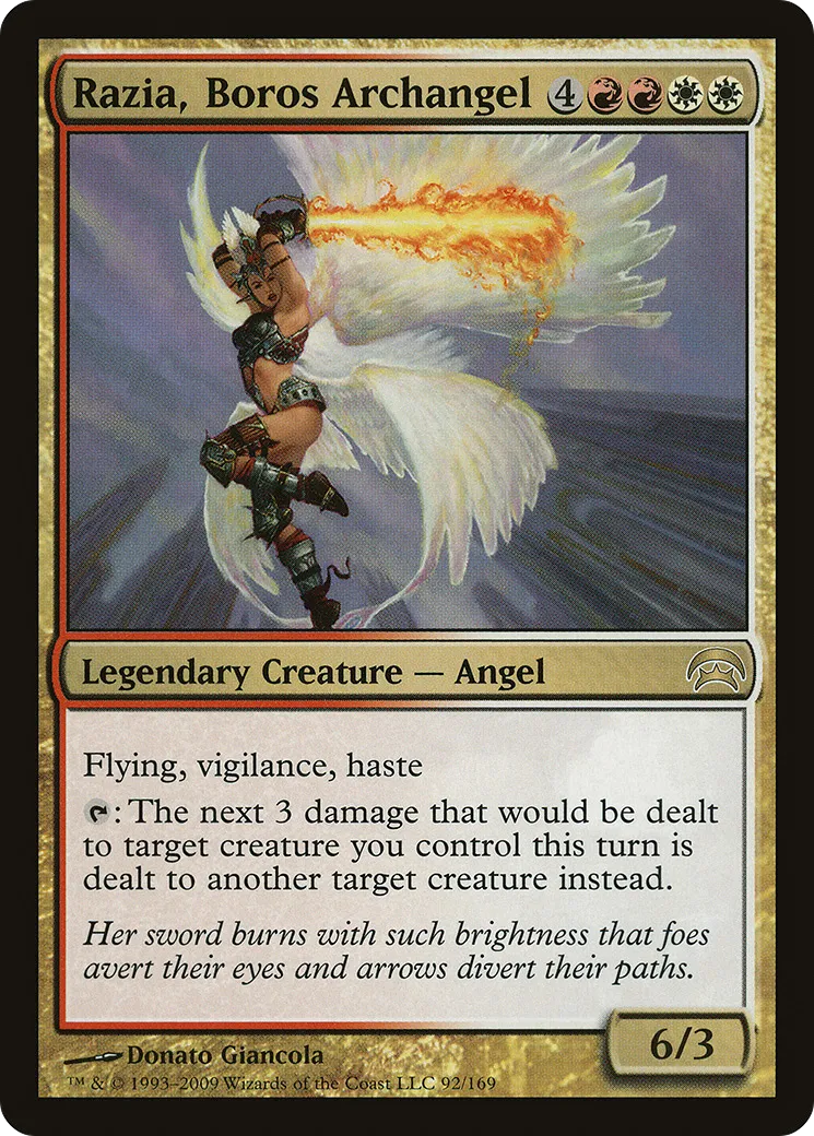 Razia, archange de Boros — Planechase — Magic: The Gathering