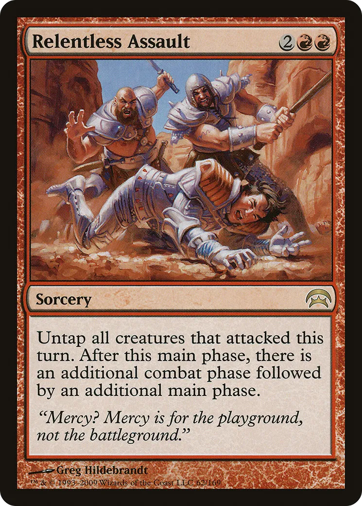 Relentless Assault — Planechase — Magic: The Gathering