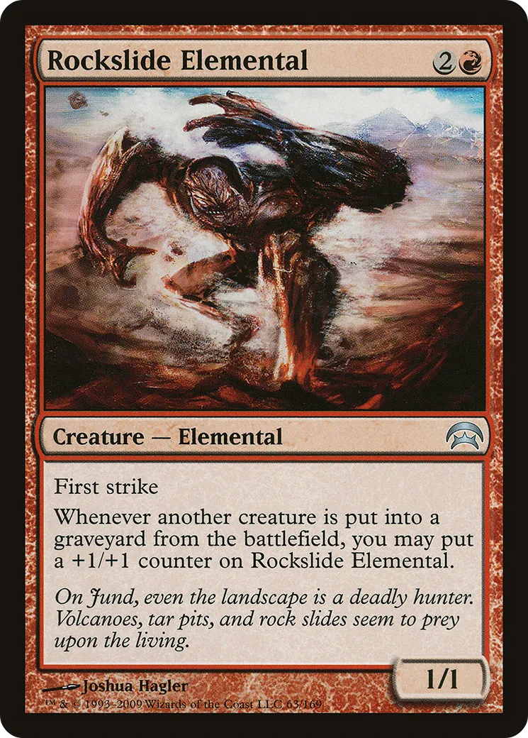 Élémental de glissement de roches — Planechase — Magic: The Gathering