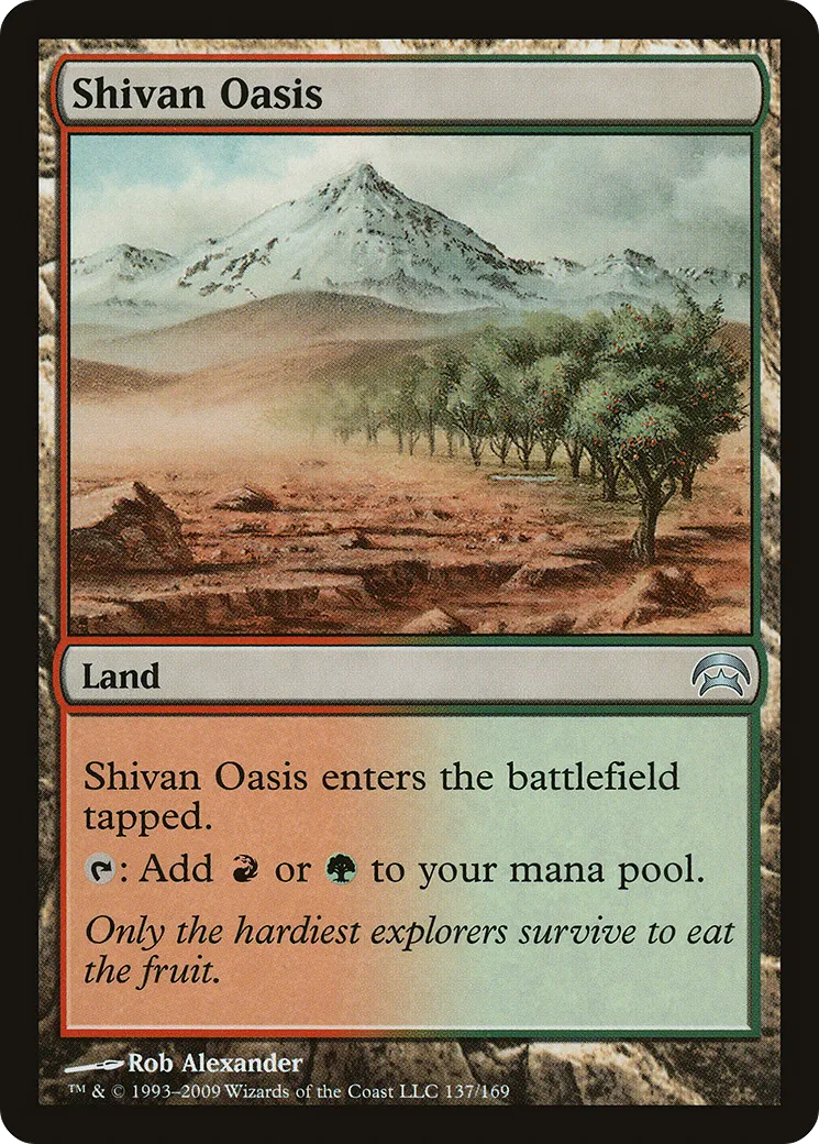 Oasis shivâne — Planechase — Magic: The Gathering