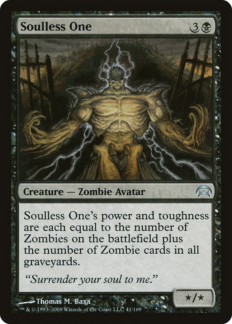 Soulless One — Planechase — Magic: The Gathering