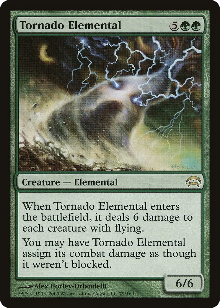 Élémental de tornade — Planechase — Magic: The Gathering
