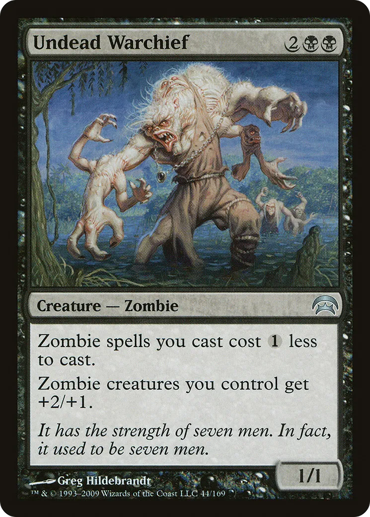Undead Warchief — Planechase — Magic: The Gathering