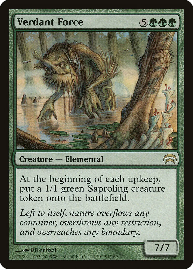 Force verdoyante — Planechase — Magic: The Gathering