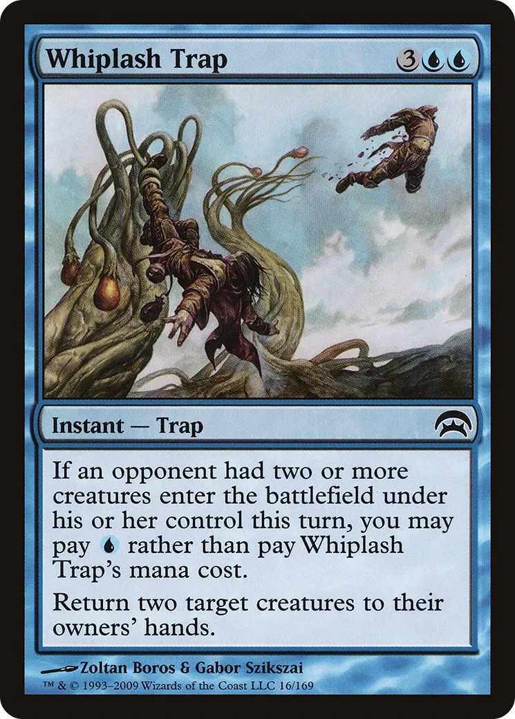 Whiplash Trap — Planechase — Magic: The Gathering
