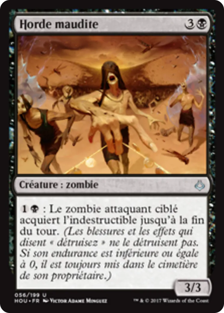 Horde maudite — Hour of Devastation — Magic: The Gathering