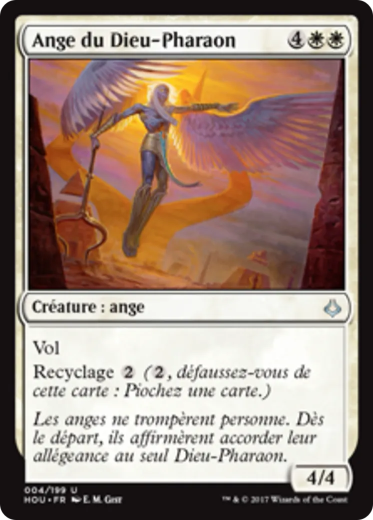 Ange du Dieu-Pharaon — Hour of Devastation — Magic: The Gathering