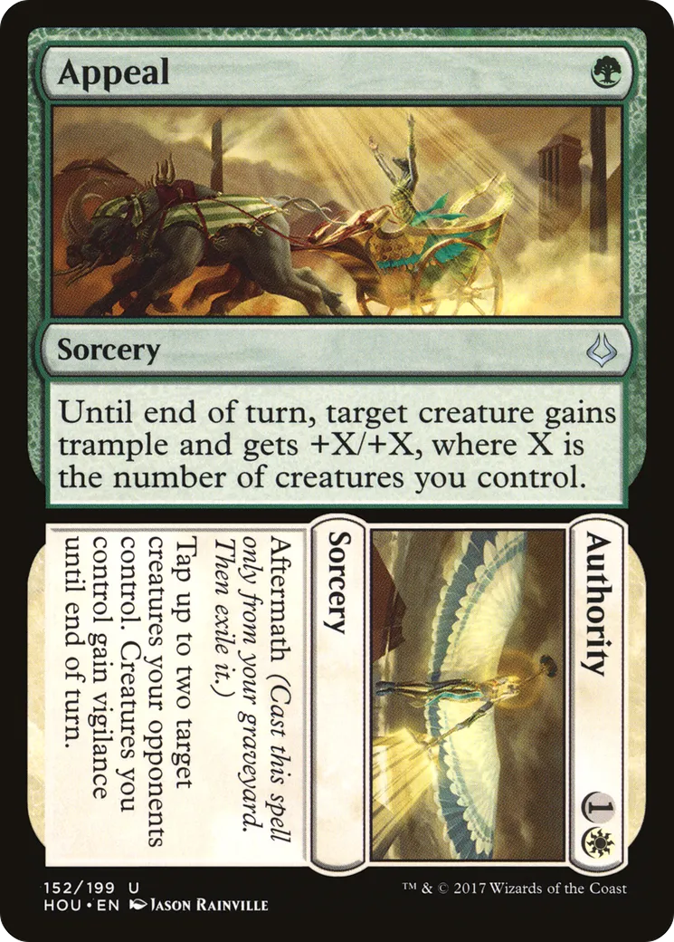 Appel // Autorité — Hour of Devastation — Magic: The Gathering