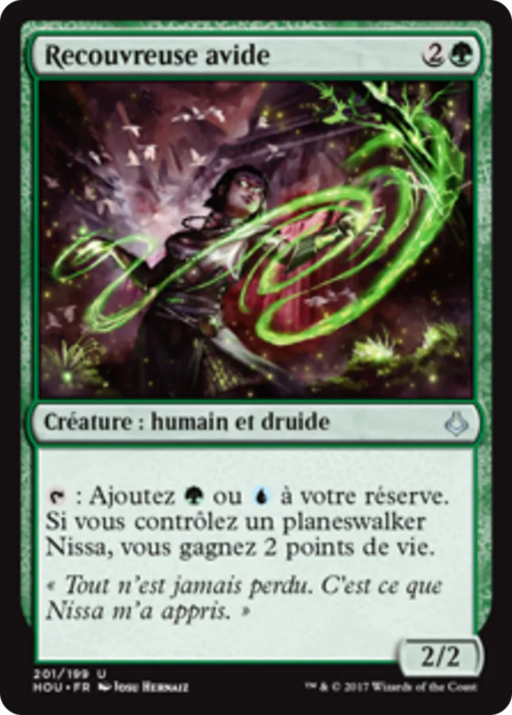 Recouvreuse avide — Hour of Devastation — Magic: The Gathering