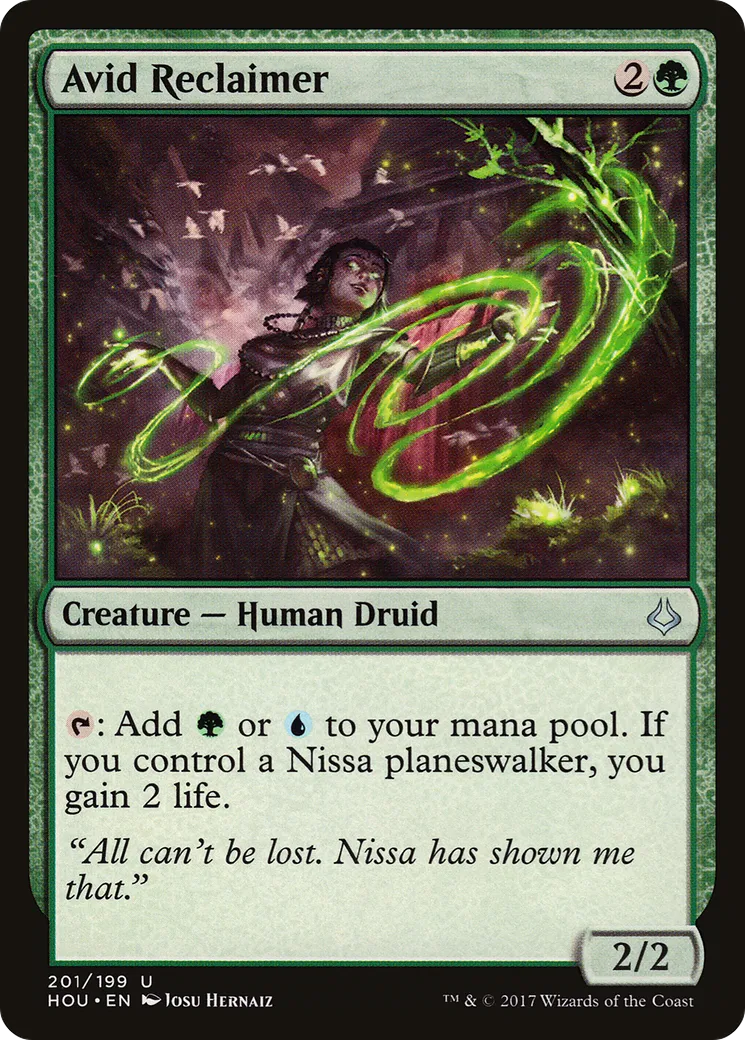Recouvreuse avide — Hour of Devastation — Magic: The Gathering