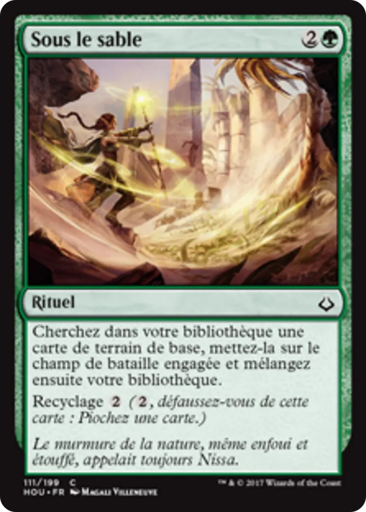 Sous le sable — Hour of Devastation — Magic: The Gathering