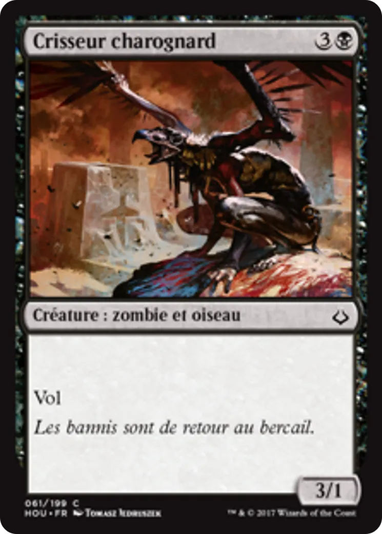 Crisseur charognard — Hour of Devastation — Magic: The Gathering