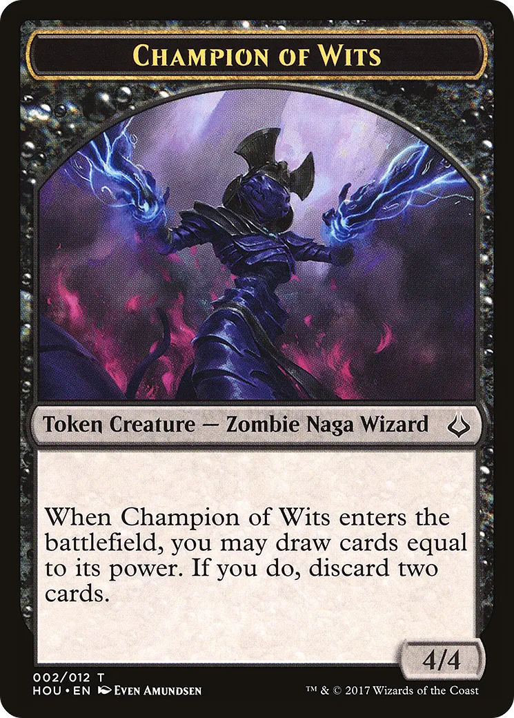 Champion of Wits — Hour of Devastation — Magic: The Gathering