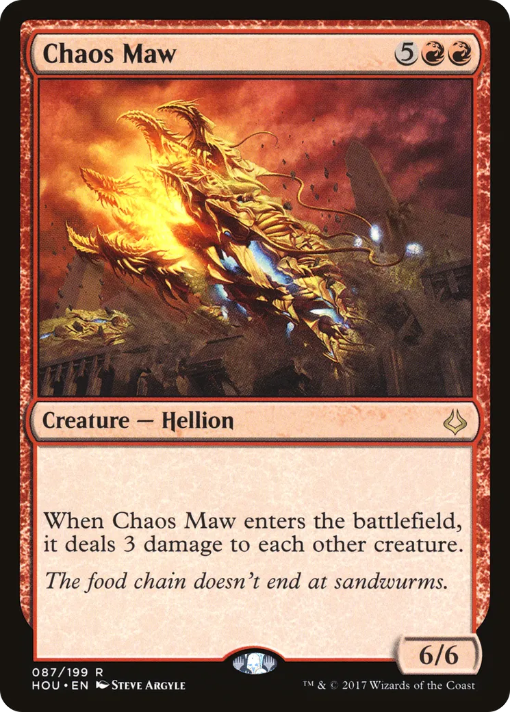 Chaos Maw — Hour of Devastation — Magic: The Gathering
