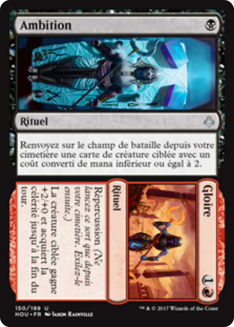 Ambition // Gloire — Hour of Devastation — Magic: The Gathering