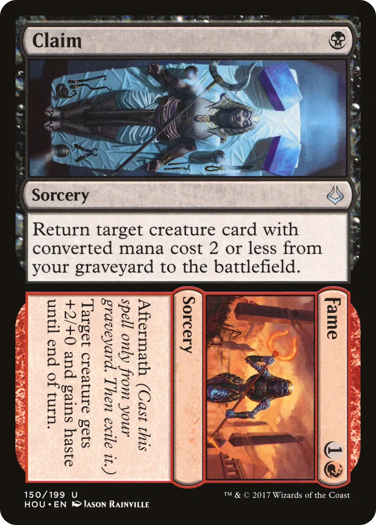 Ambition // Gloire — Hour of Devastation — Magic: The Gathering