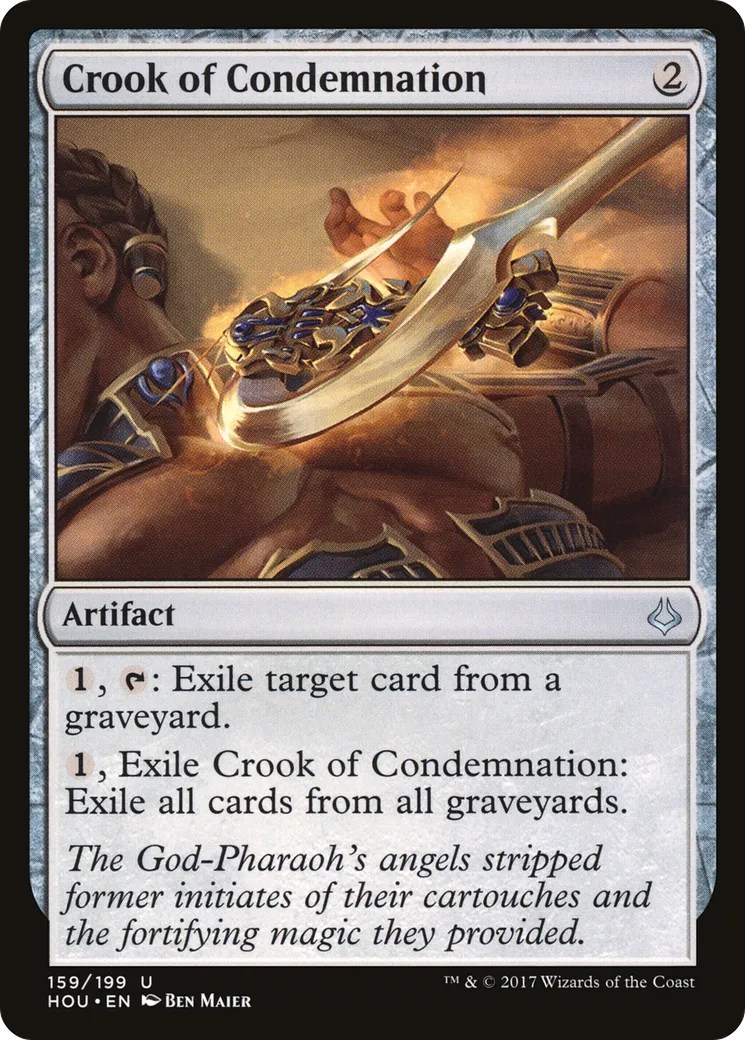 Crook of Condemnation — Hour of Devastation — Magic: The Gathering